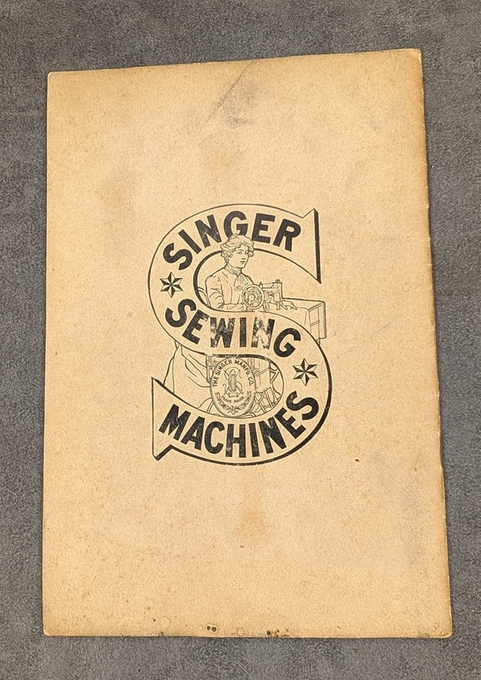 Vintage Instruction Manual for using Singer Sewing Machine Attachment Style No. 14